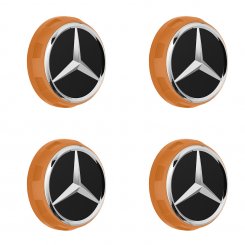 Mercedes-Benz, Mercedes-Benz Warnwesten-4er-Set kompakt ECE gelb