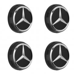 Mercedes-Benz Radsicherungssatz Schwarz M14 x 1.5 x 27 A0019