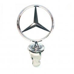 Mercedes-Benz, Mercedes-Benz Classic Kennzeichenhalter 3D Effekt  chromfarbend