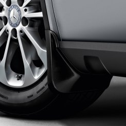 Mercedes-Benz, Zubehör Fahrerfußmatte einzeln, schwarz, Ripsmatte,  E-Klasse (W213) - KEIN ORIGINAL
