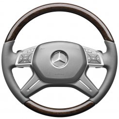 Mercedes Benz W164 ML-Klasse Lederlenkrad Glattleder Lenkrad in Bayern -  Erding, Ersatz- & Reparaturteile