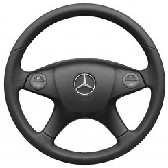 Mercedes-Benz, Mercedes-Benz Türgriff, innen links, an Türverkleidung  vorne, schwarz, C-Klasse (W206, S206)