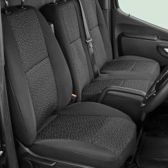 Passgenaue Sitzbezüge für zwei Einzelsitze passend für Mercedes Vito W638
