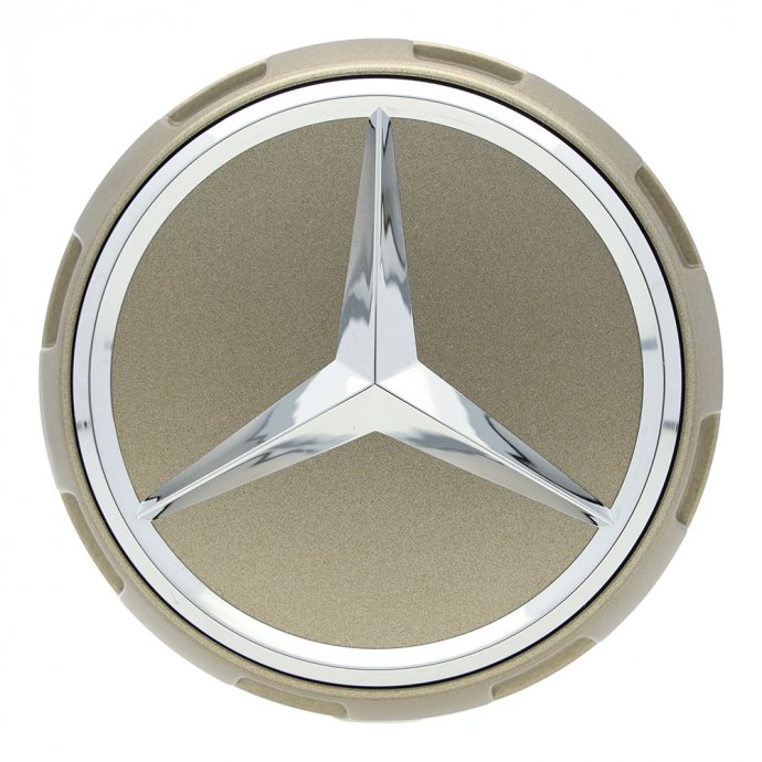 Mercedes-AMG Radnabenabdeckung im Zentralverschlussdesign, gold 