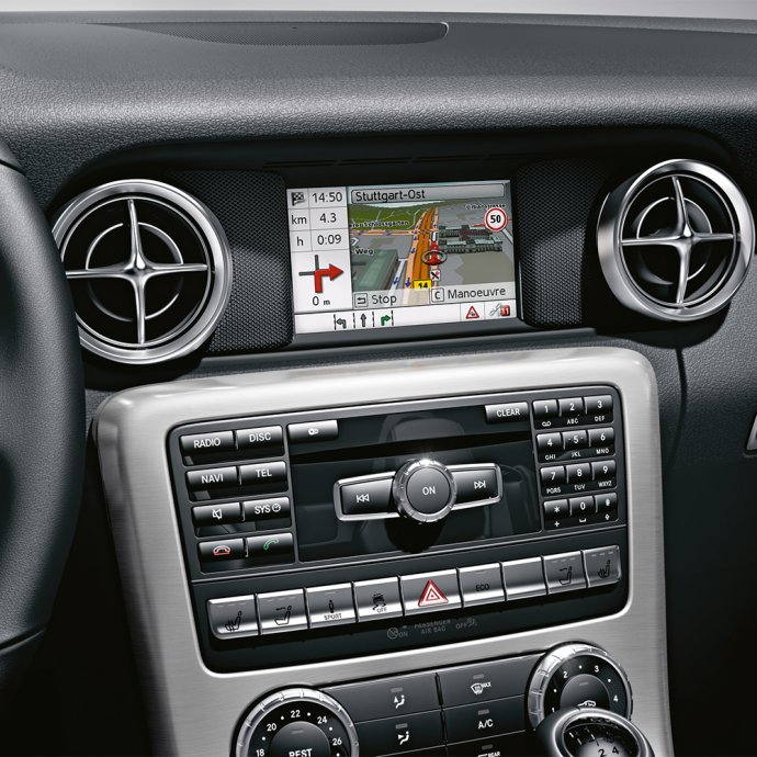 Mercedes-Benz Audio 20 CD Bediengerät mit CD-Wechsler (R172) 