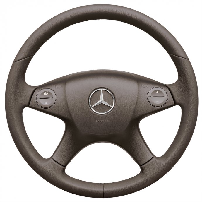 Mercedes-Benz Lederlenkrad, moccabraun, C-Klasse (S204/W204) 