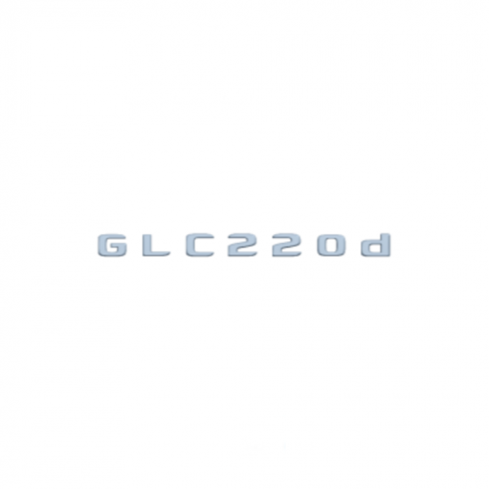 Mercedes-Benz Typenzeichen "GLC220D", an Rückwandtür/ Rückwandtürfenster, GLC-Klasse (X253) 