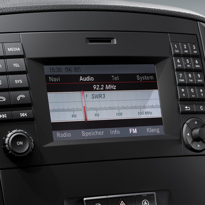 Mercedes-Benz Audio 15 Steuergerät, Vito/eVito BR447 