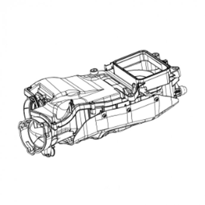Mercedes-Benz Dämpferfilter an Luftansaugung, für Dieselfahrzeuge, C-Klasse (W205) 