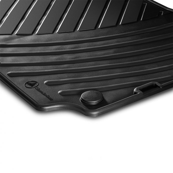 Auto Fußmatten für Mercedes Benz C 4door Lengthened 2014-2019 Allwetter  Fussmatten Set Zubehör Fußmatte,Schwarz-Beige : : Auto & Motorrad