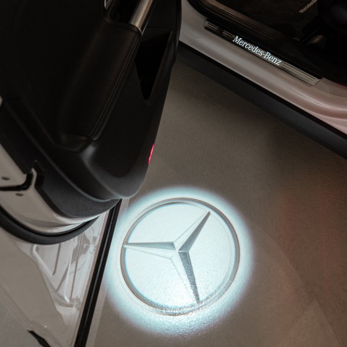Mercedes-Benz  Mercedes-Benz LED Logoprojektoren, Mercedes Stern