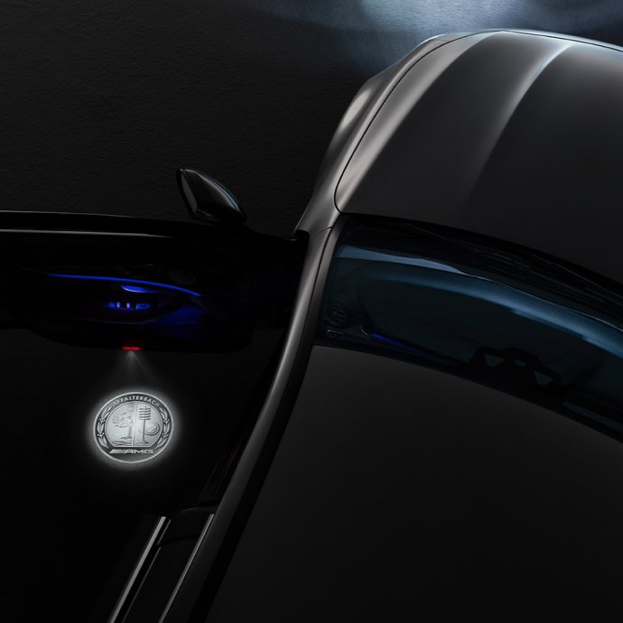 3D Einstiegsbeleuchtung Mercedes Benz AMG in 1130 KG Speising für 50,00 €  zum Verkauf