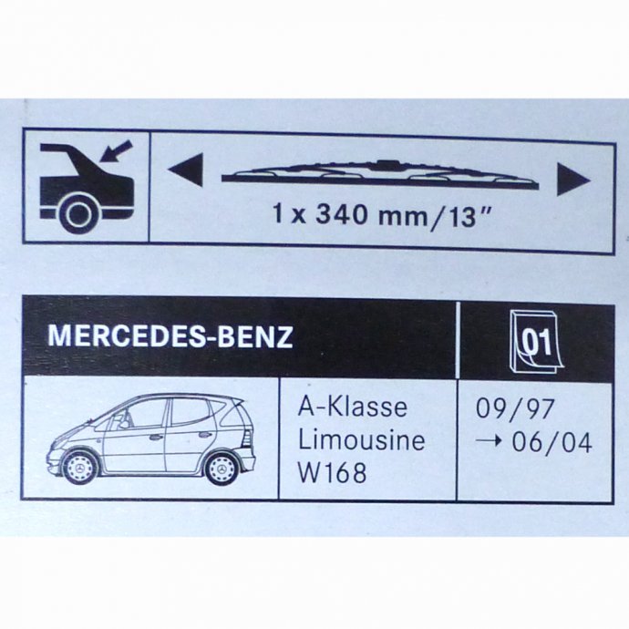 Schlüsselanhänger Mercedes Stern als Chip A-Klasse W168 