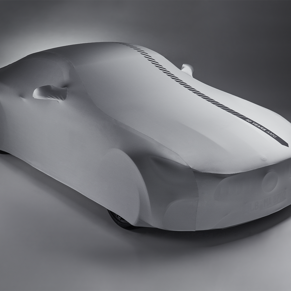 Mercedes-Benz, Mercedes-AMG Indoor-Car-Cover Autoabdeckung für innen,  silber, AMG GT (C190)