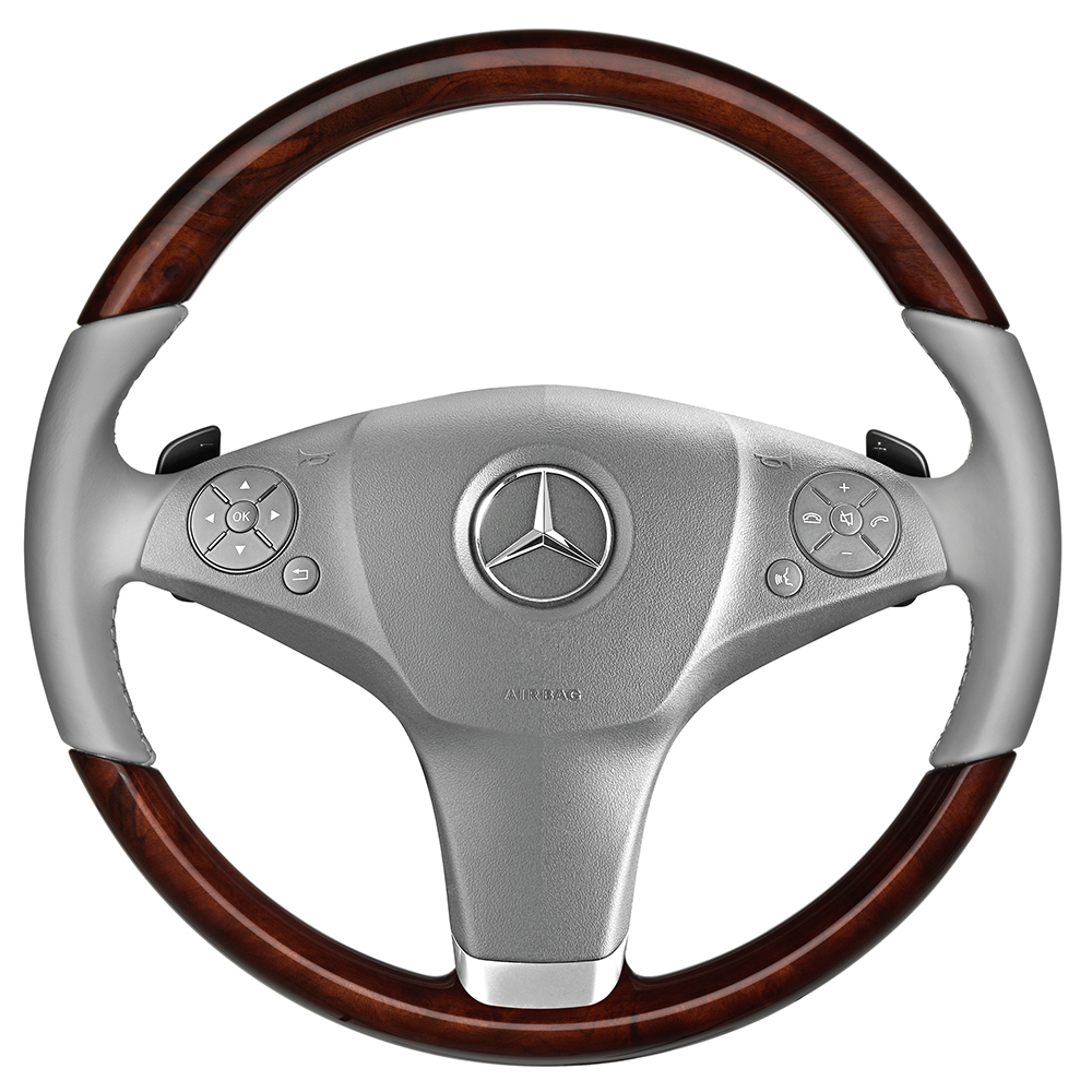 Mercedes-Benz  Mercedes-Benz Holz-Leder-Lenkrad mit LSP