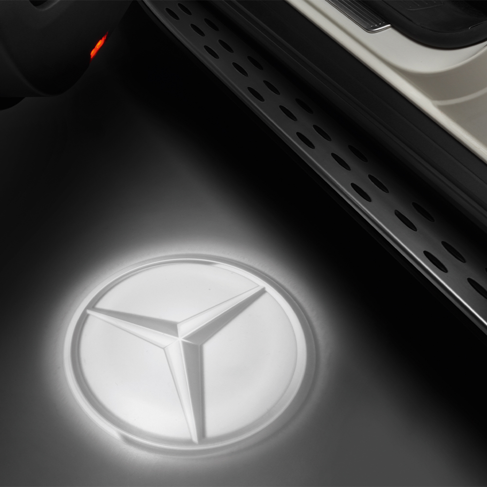 2x Autotür Led Logo Projektor Licht für Mercedes Benz Gls / glc