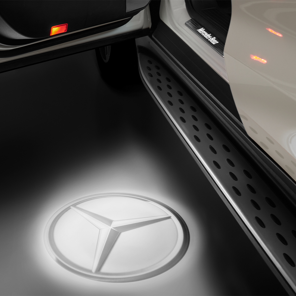 Mercedes-Benz, Mercedes-Benz LED Projektor Mercedes Stern 2-teilig  S-Klasse (V222, W222)