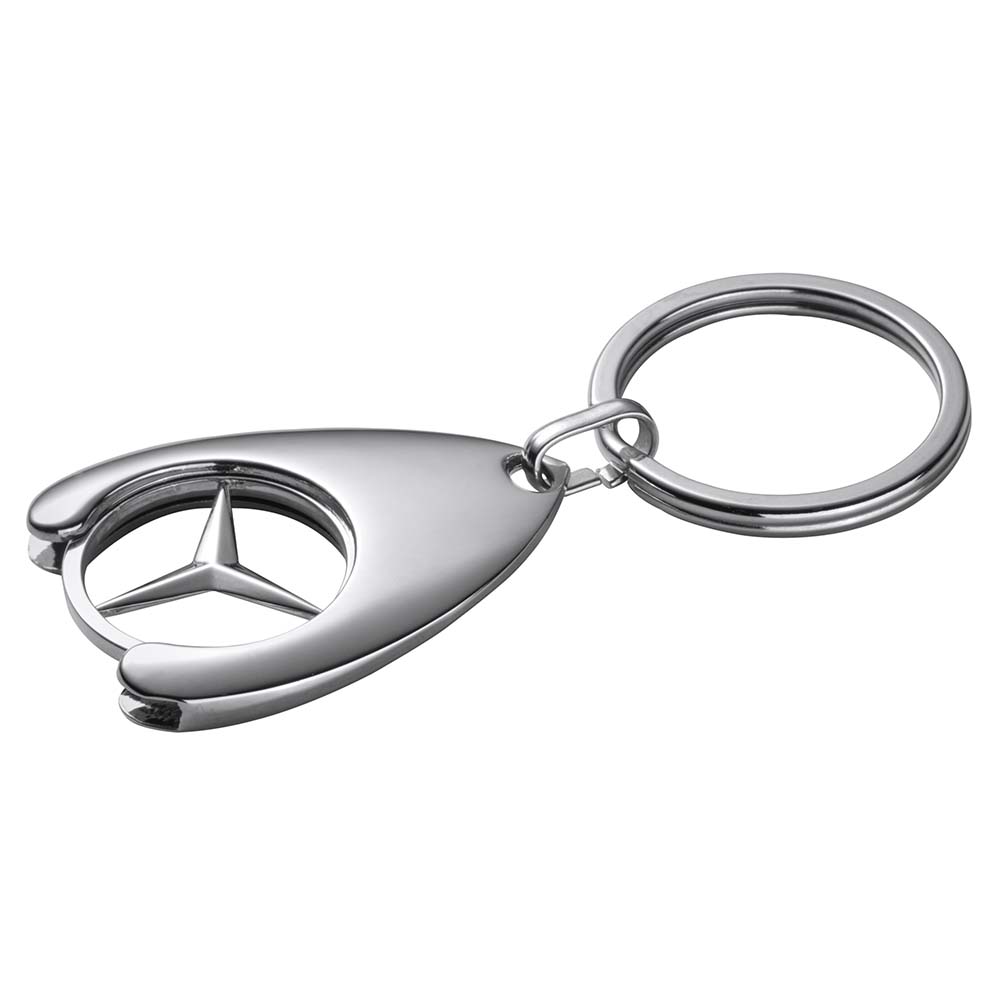 Schlüsselanhänger mit Clublogo und Einkauf-Chip – Mercedes-Benz SL-Club  PAGODE e.V.